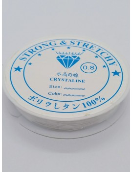 Esnek Misina Lastik İp 0,8 mm Şeffaf